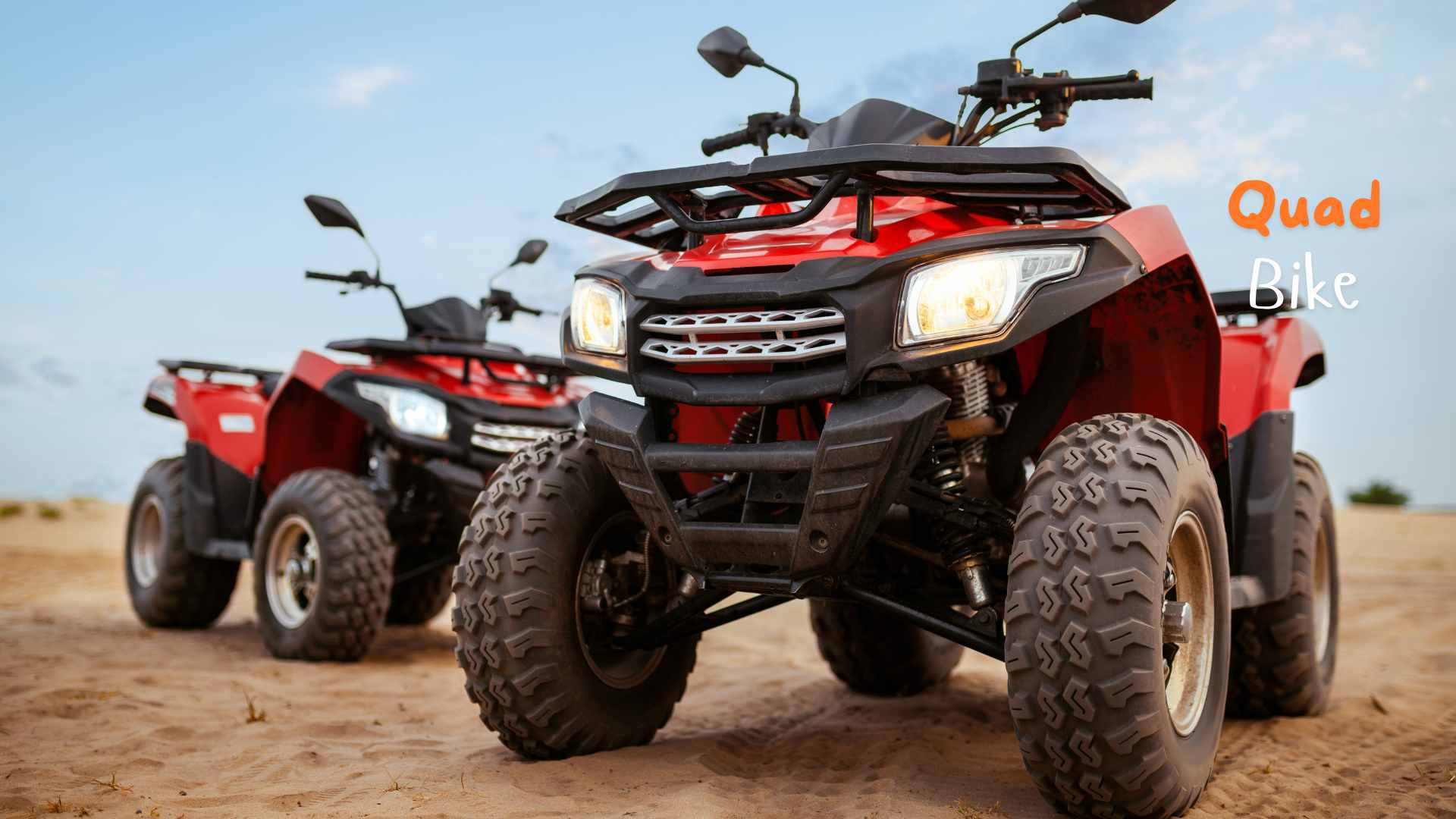 Red Dune Quad Bike