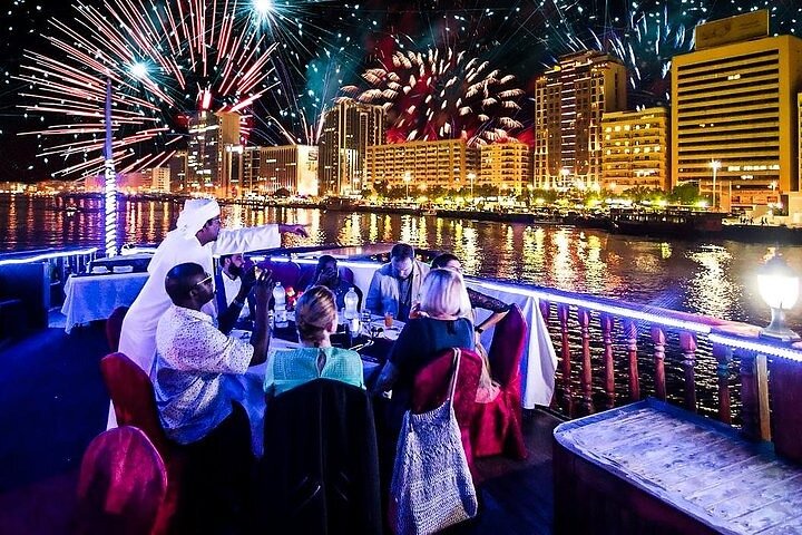 new year eve 2025 Burj Khalifa fireworkds