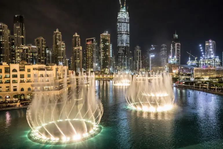 Dubai Fountains show